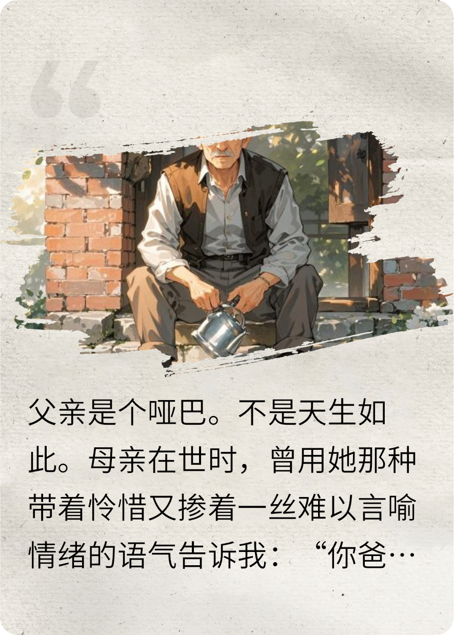 哑父的最后一局棋