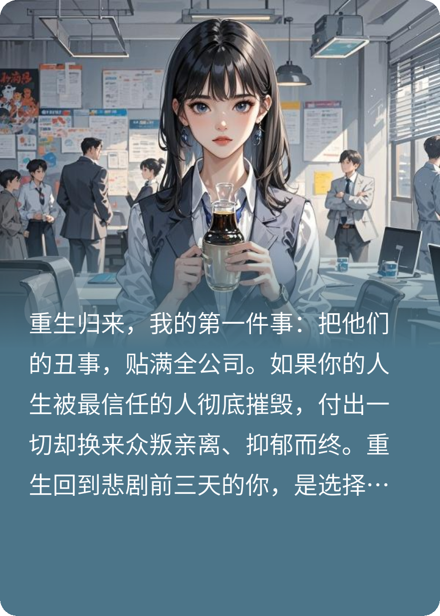 重生72小时：我把仇人丑事贴满公司光宗耀祖