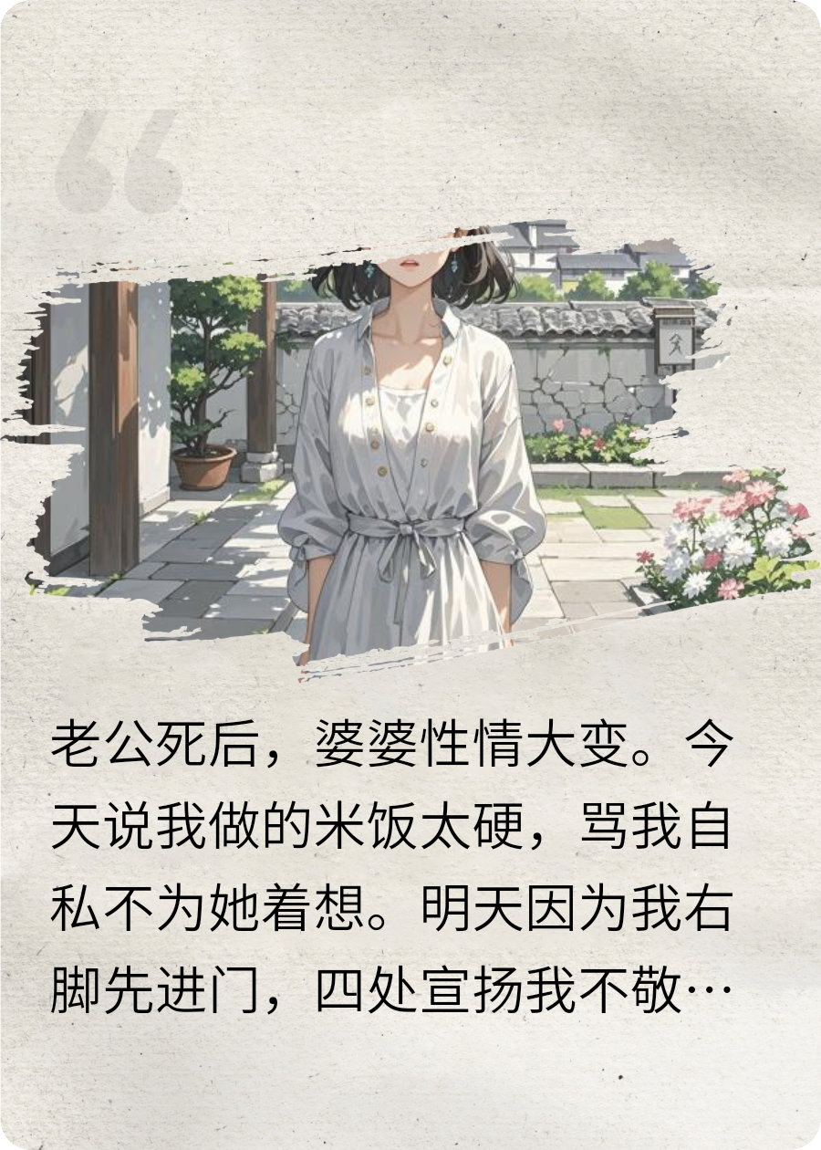 老公死后，我带公公跑路了