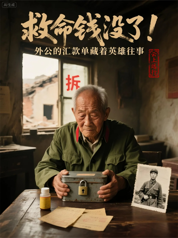 救命钱没了！外公的汇款单藏着英雄往事