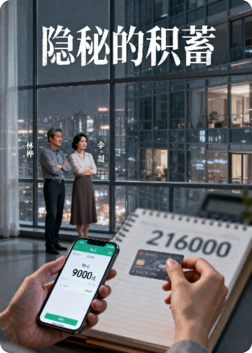 婚姻中经济隐藏和信任危机