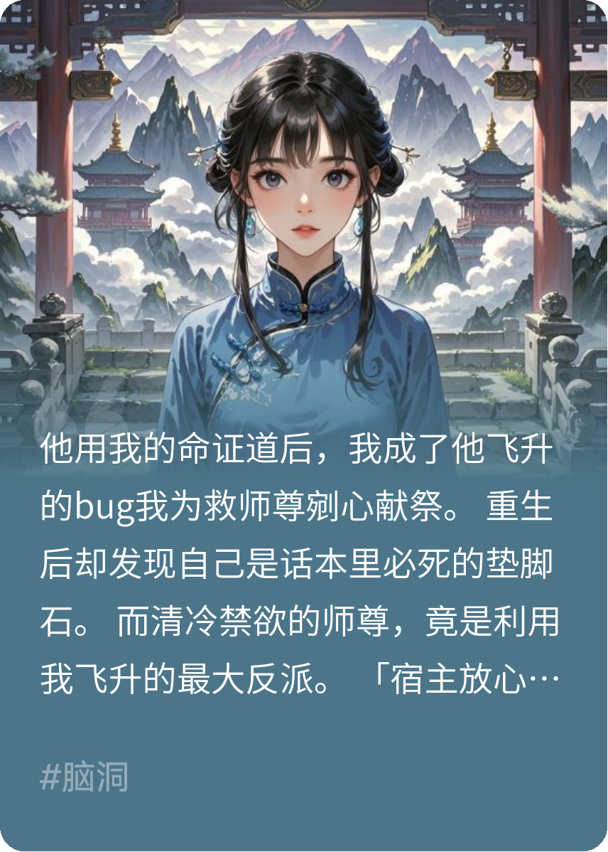 师尊，捏碎的心是您飞升的BUG
