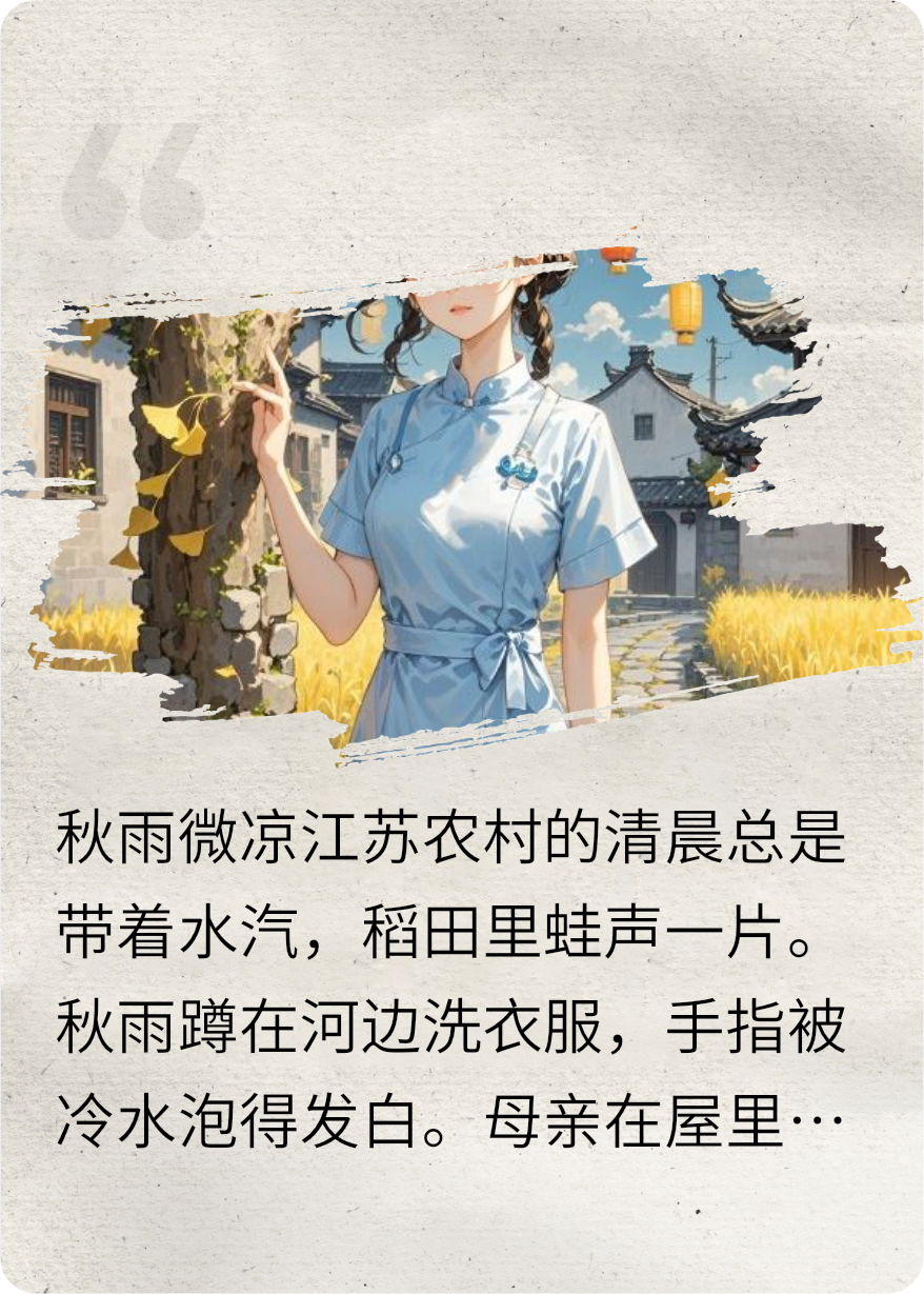秋雨银杏