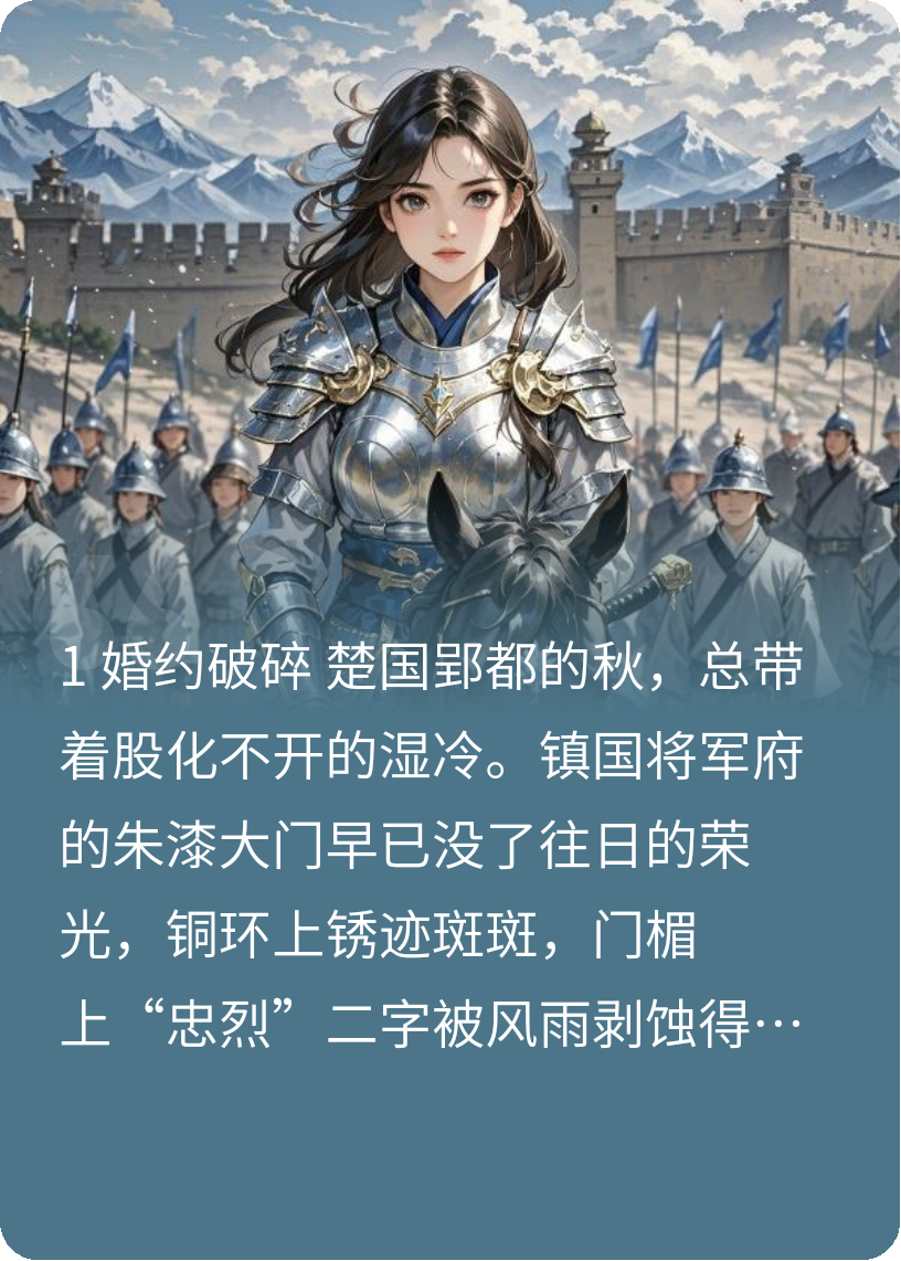楚疆血泪：她陨边关日，他亡断头台