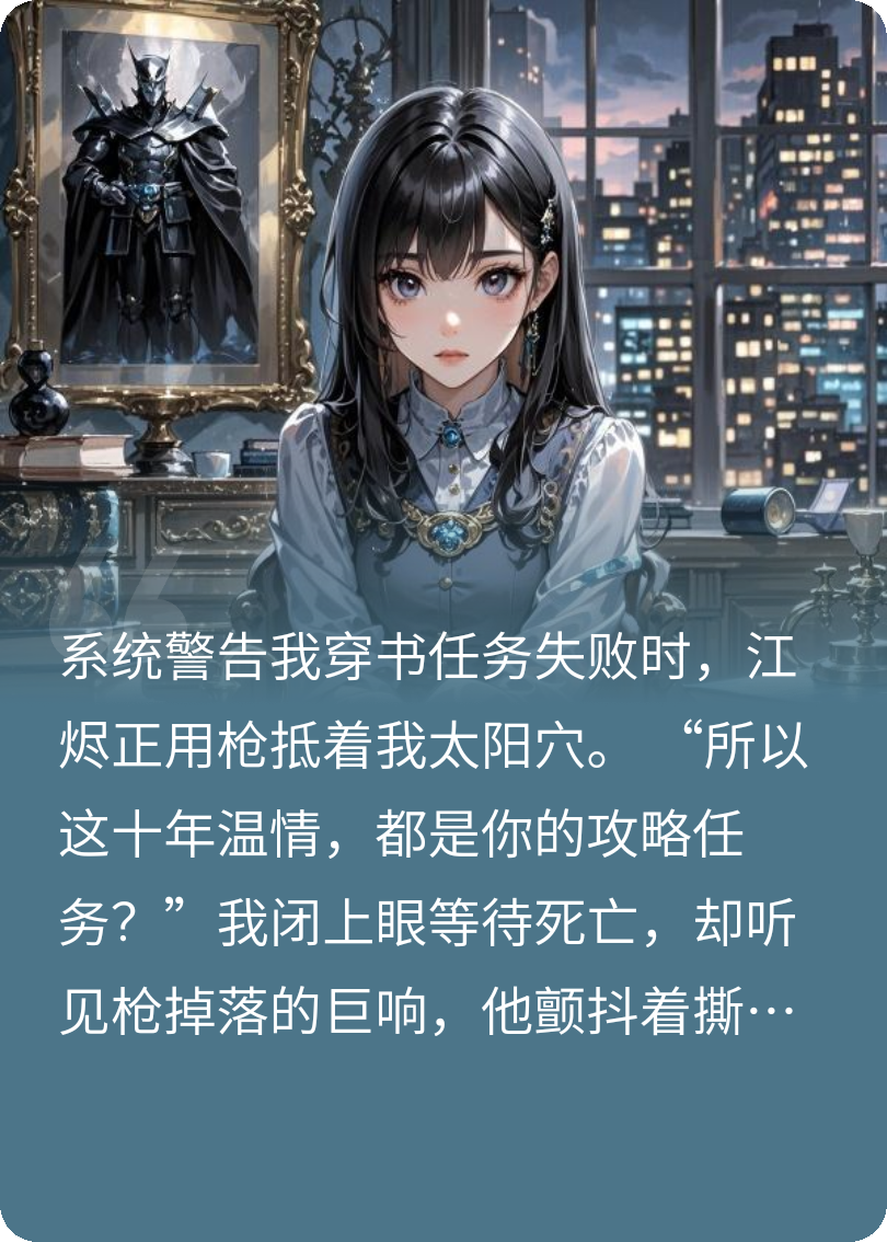 穿书后，我被抑郁反派收养