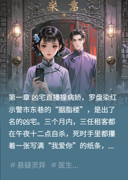 直播抓病娇怨灵：我靠风水拆穿死亡告白