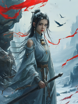 霜天剑起，旧爱成墟