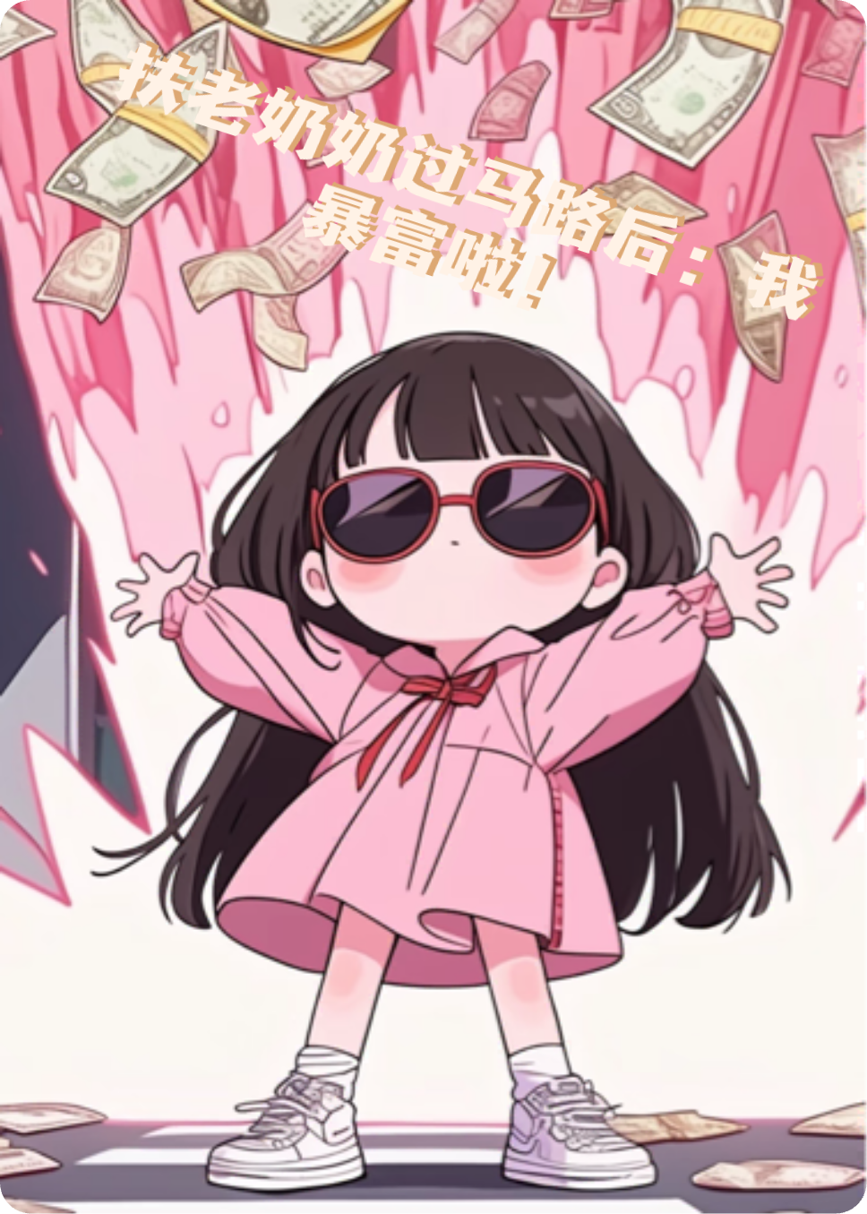 扶老奶奶过马路后：我暴富啦