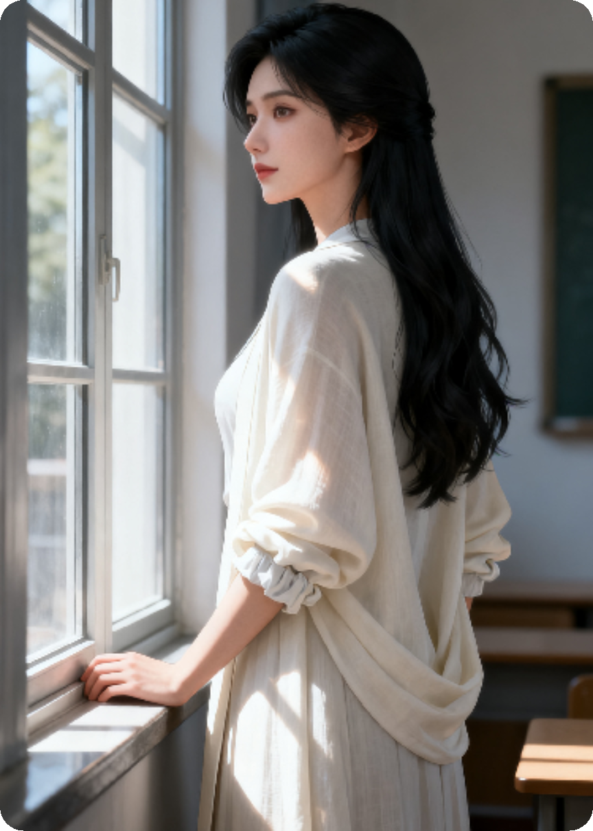 同学会上，我向白月光老师告白