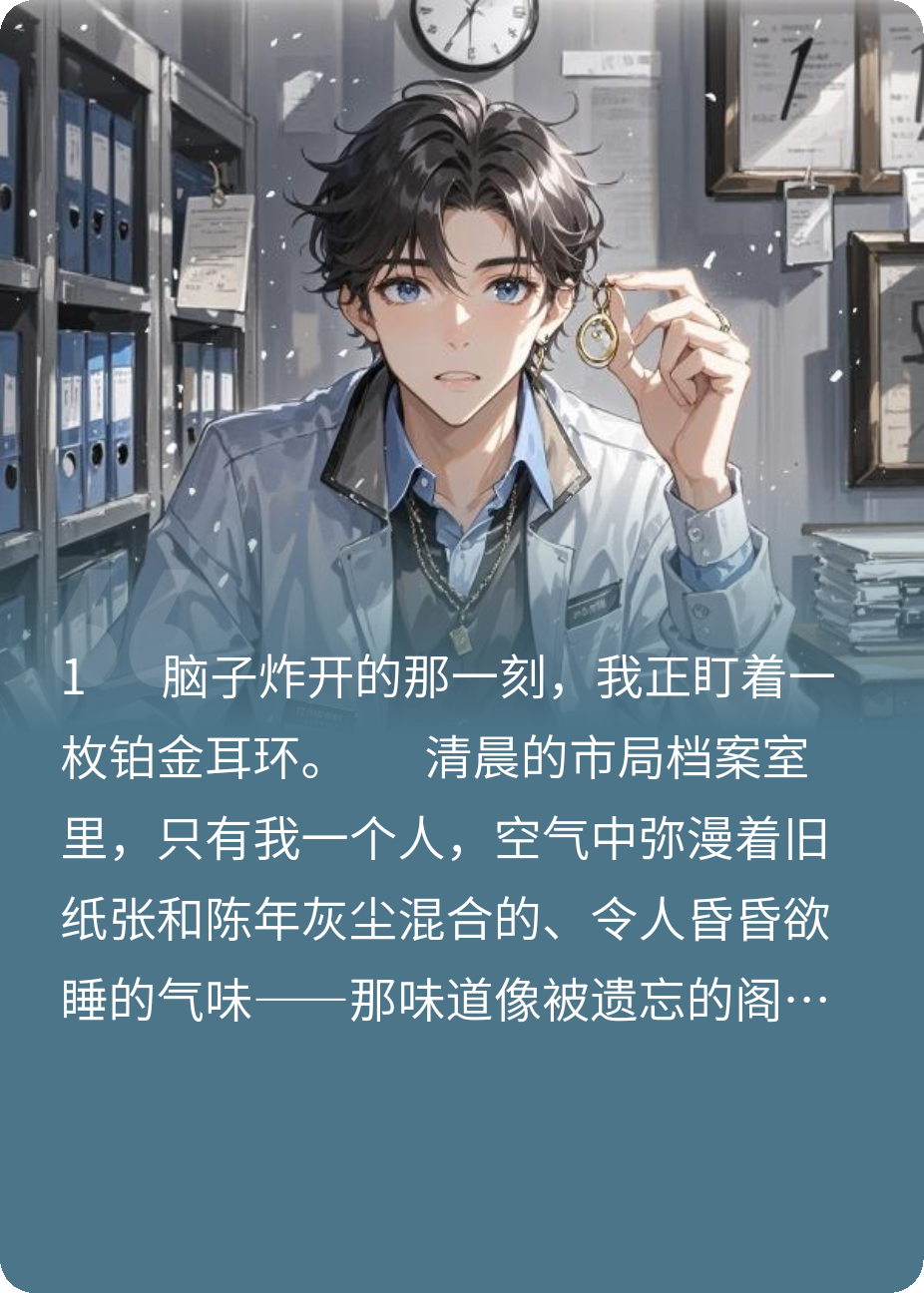 我一个档案管理员，你叫我破案