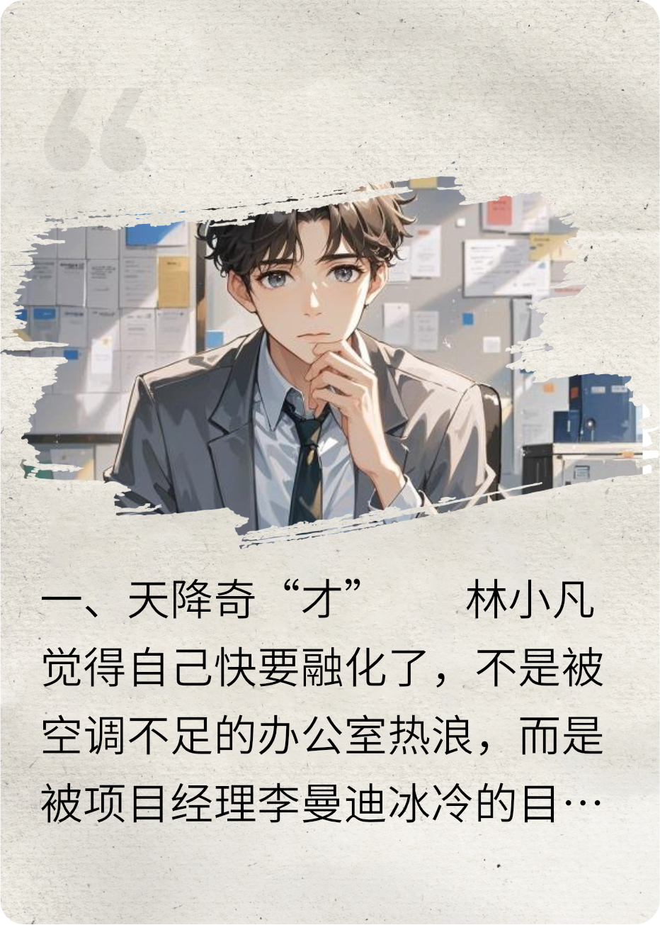 全公司只有我在认真说话