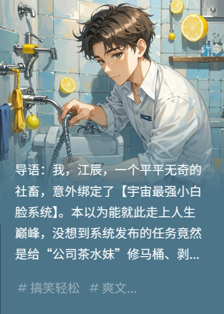 绑定小白脸系统后，我靠修马桶拿捏了冰山女总裁