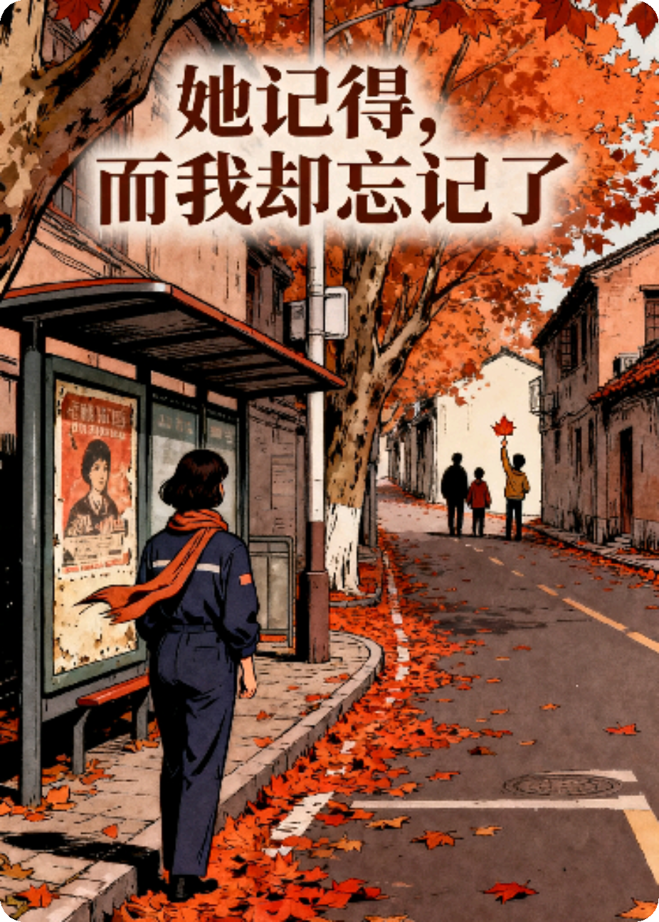 她记得，而我却忘记了