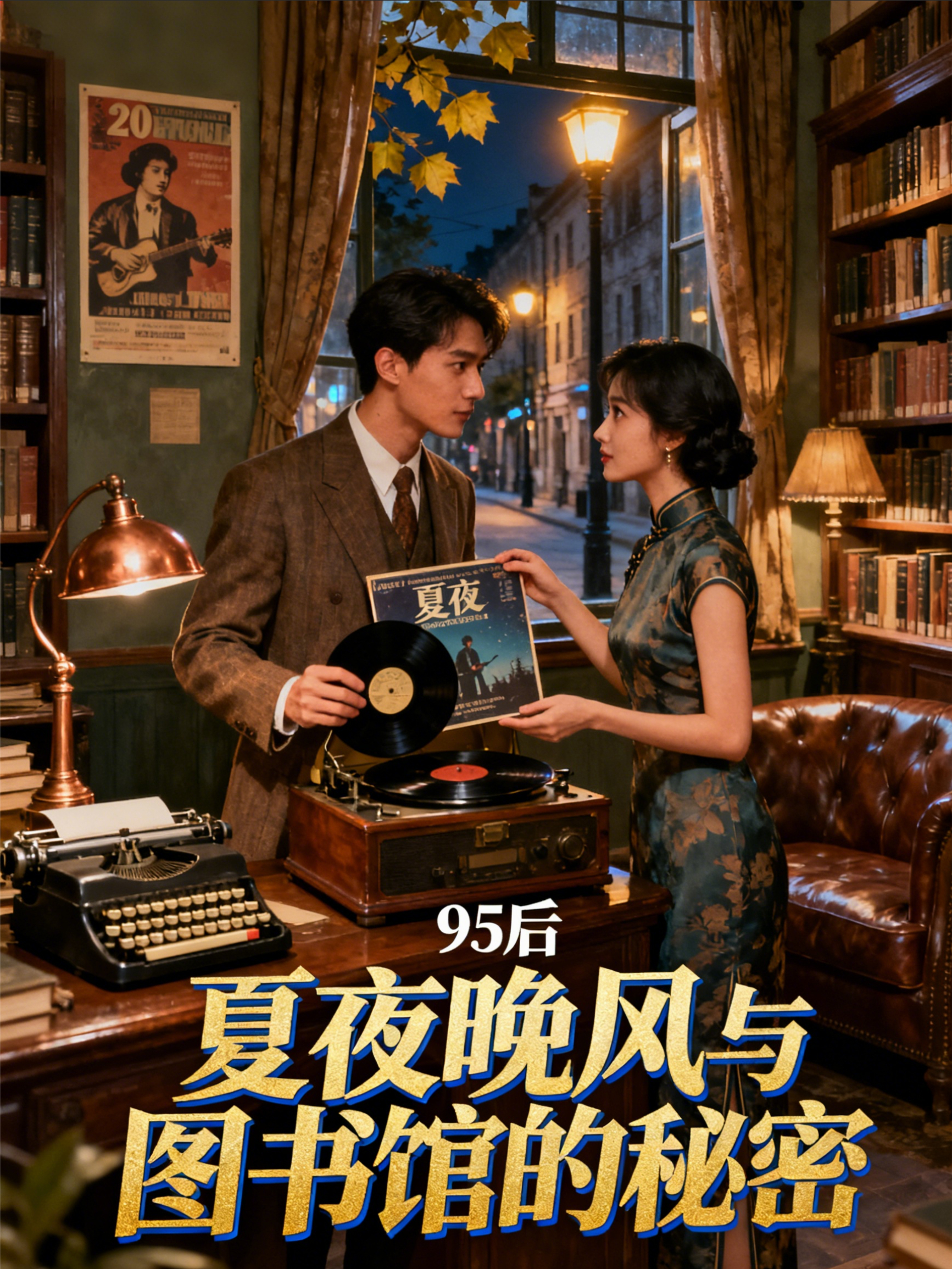 夏夜晚风与图书馆的秘密