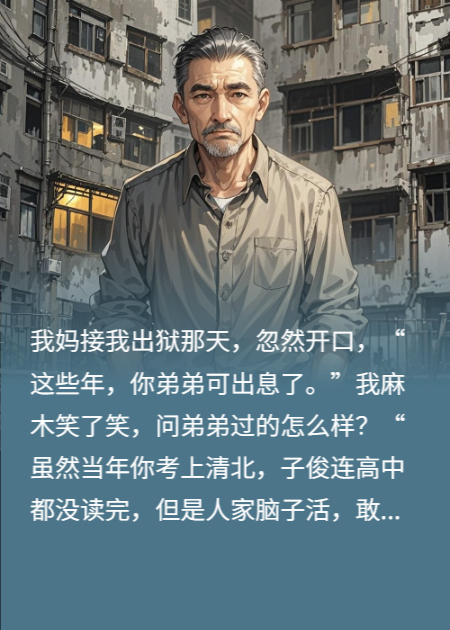 顶罪十年，我妈却逼我偿还百万