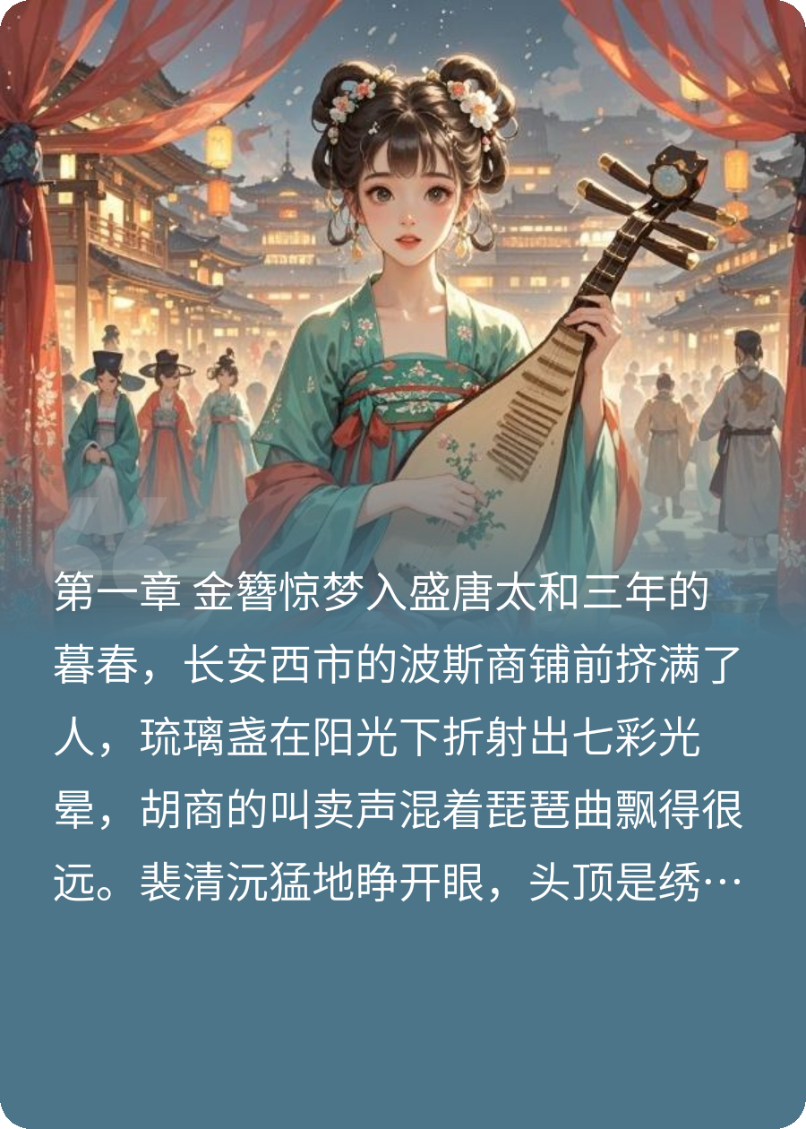 长安金步摇：乱世姻缘烬