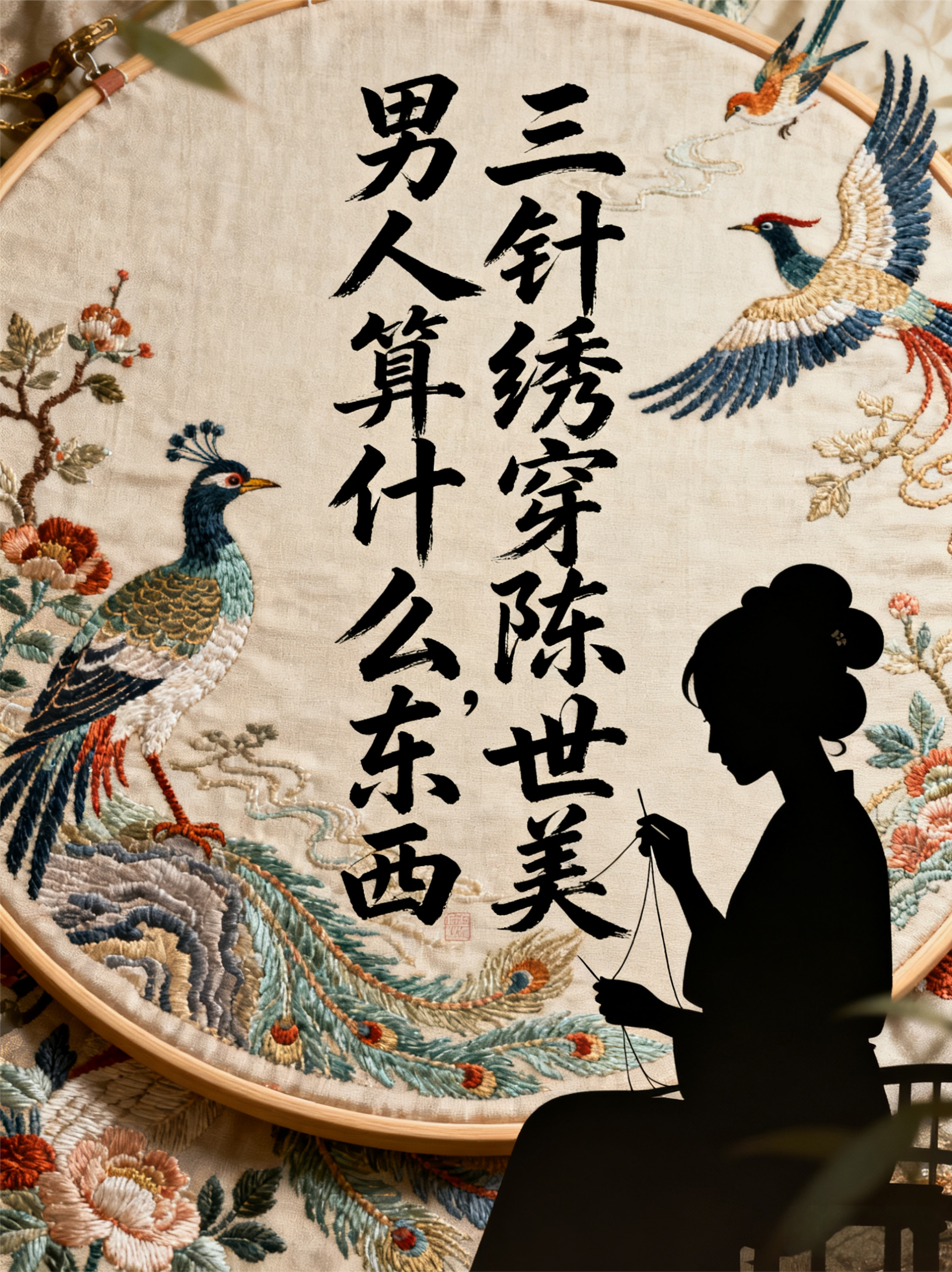三针绣穿陈世美，男人算什么东西