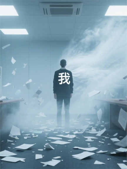 办公室晚灯与心动轨迹