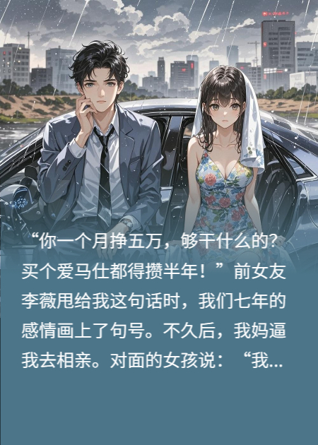 前女友嫌我月薪五万不够努力