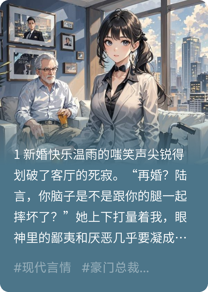 前妻甩我后，我嫁给她死对头