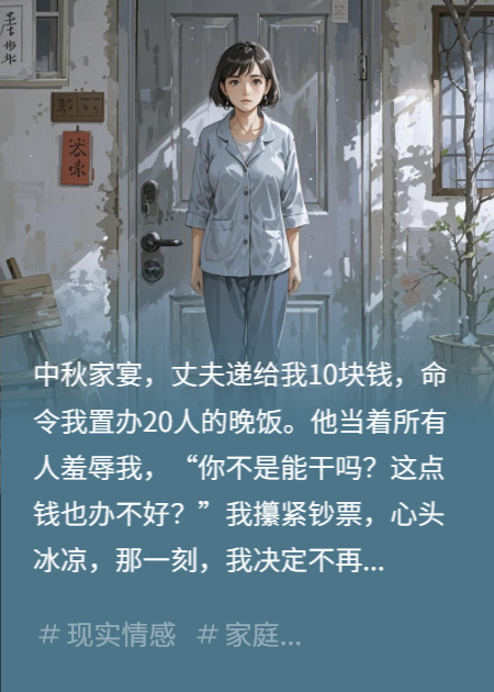 中秋家宴，十块钱做20人饭菜，吃饭时全趴地下