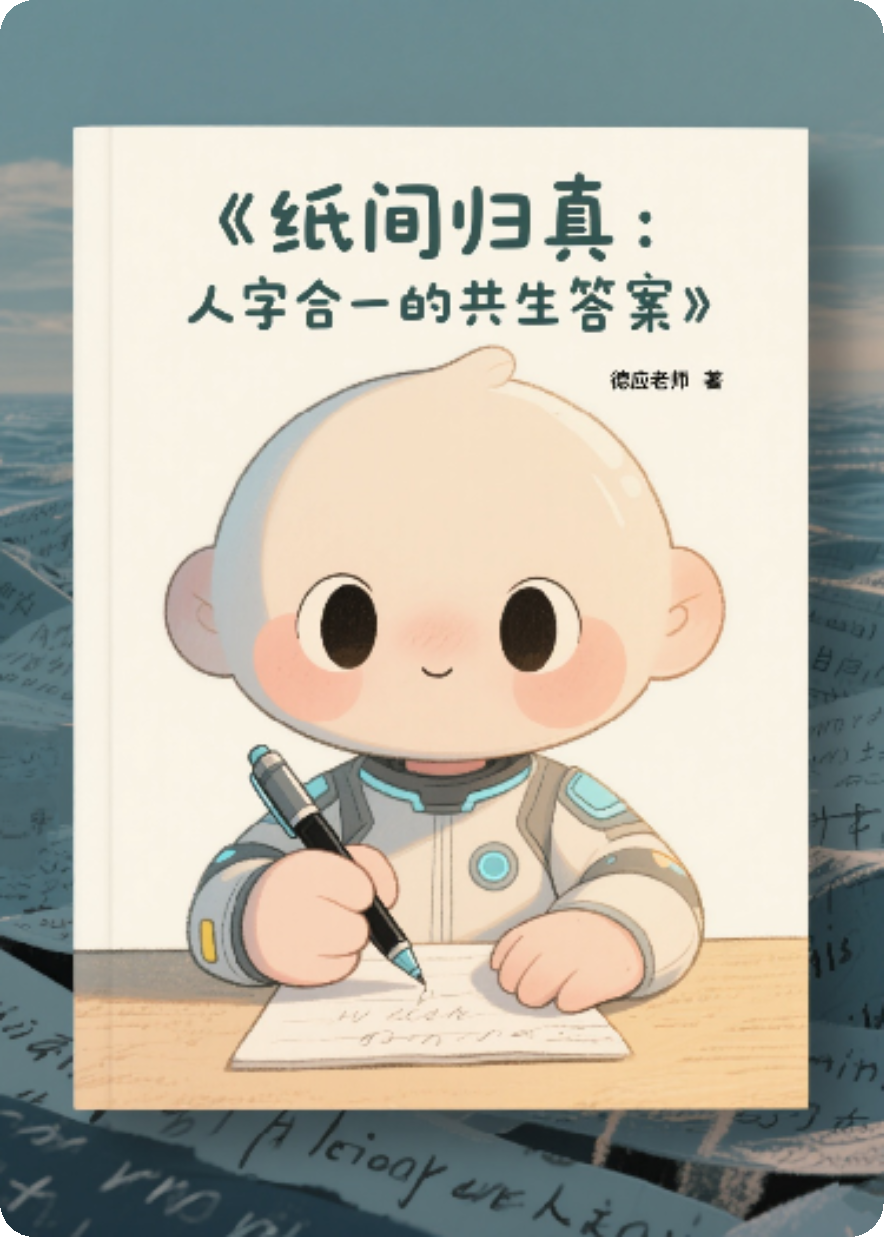 纸间归真:人字合一的共生答案