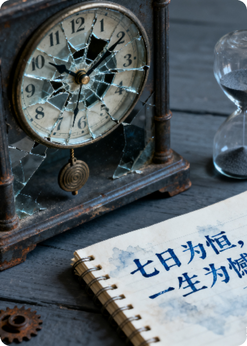 七日为恒，一生为憾