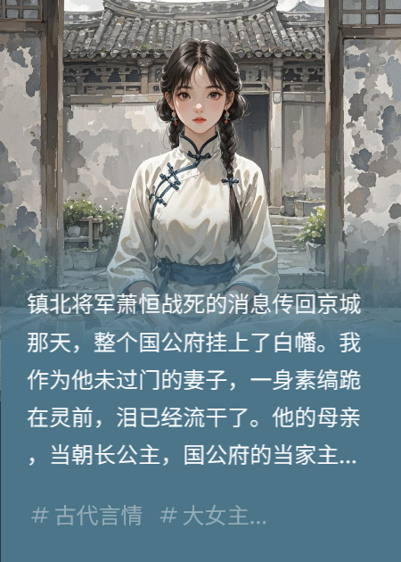将军死后，我被殉葬了