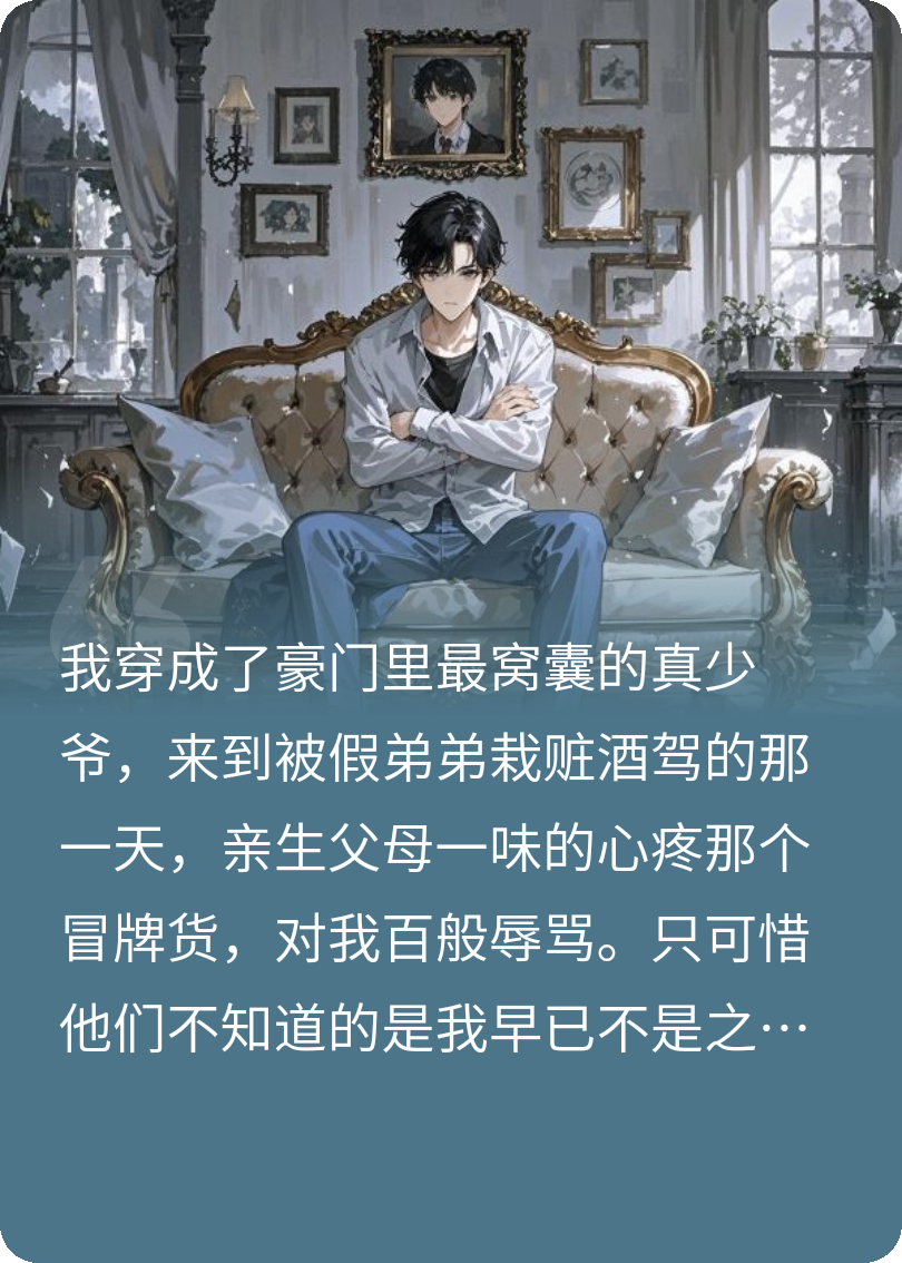 穿成豪门弃子？我直播举报全家