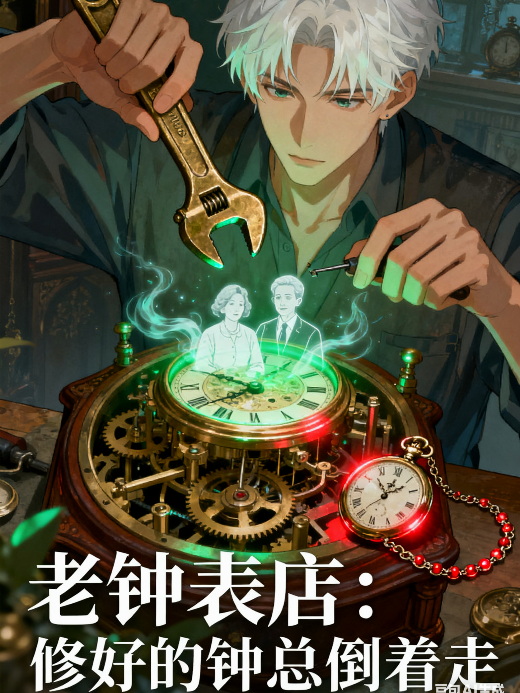 老钟表店：修好的钟总倒着走
