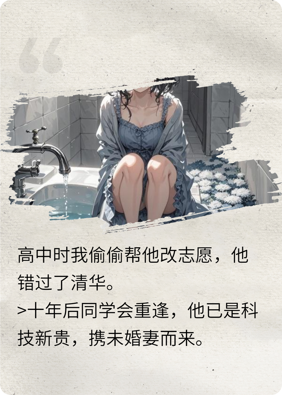 为他准备的那颗心，迟了十年！