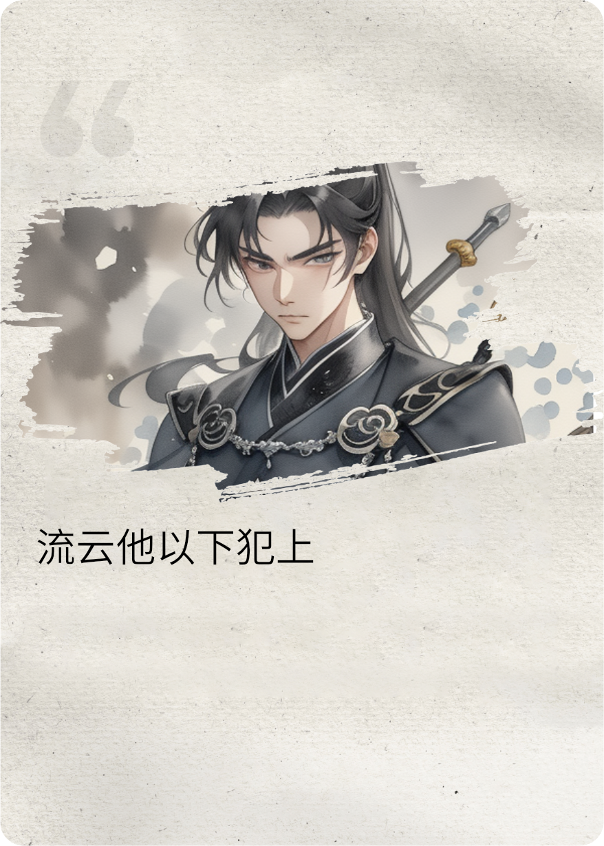 流云他以下犯上