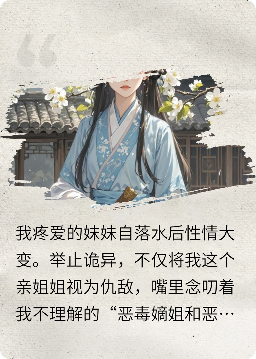 妹妹自落水后性情大变，后来我才知道是被……