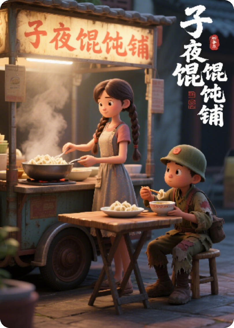 子夜馄饨铺