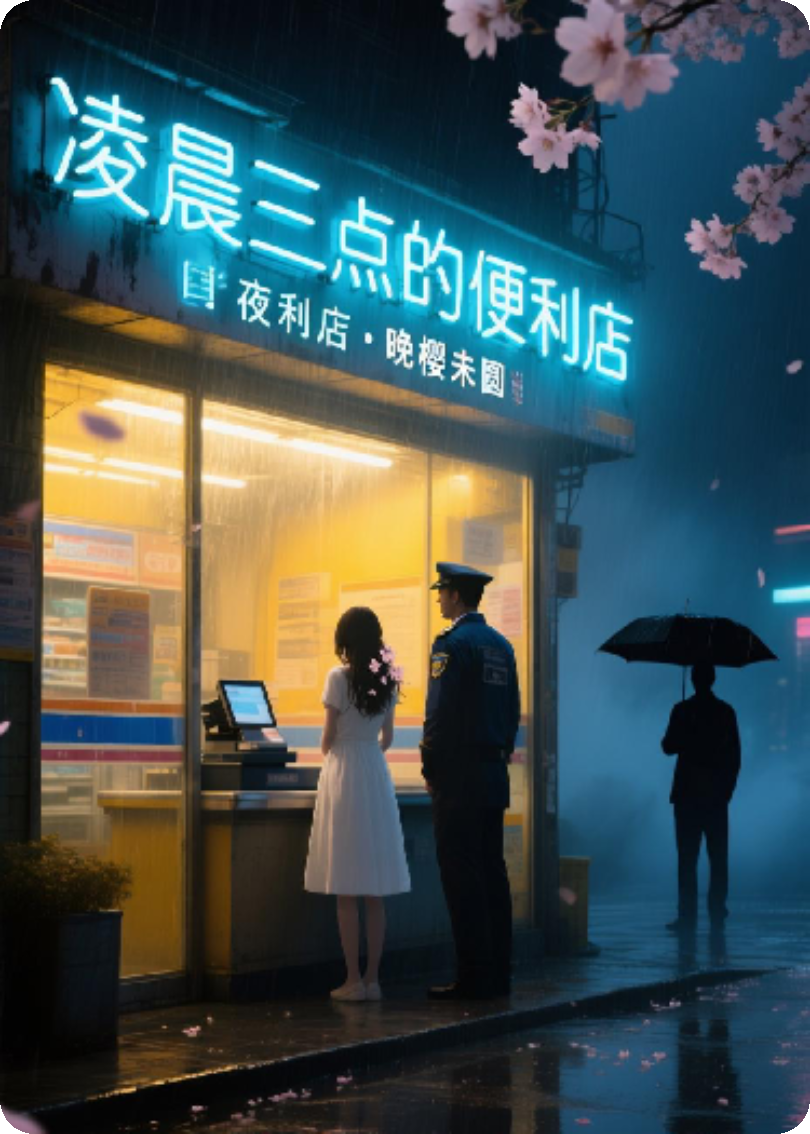 凌晨三点的便利店·晚樱未圆