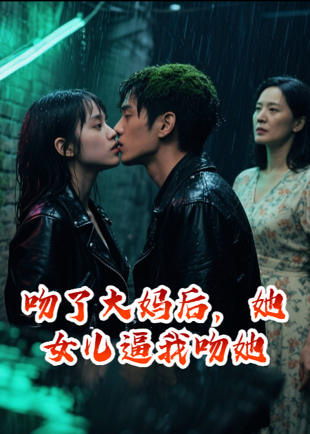 ​吻了大妈后，她女儿逼我吻她