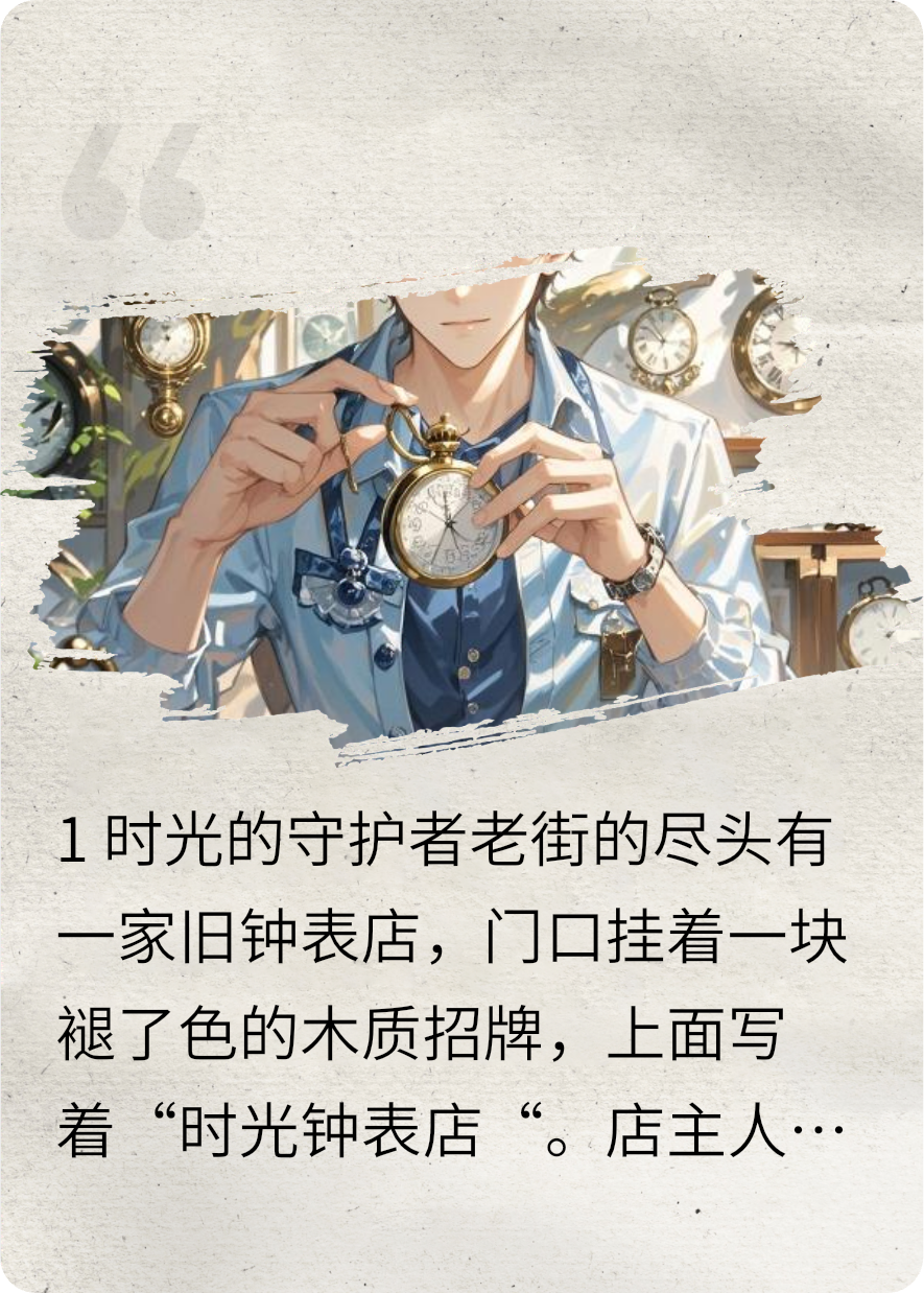 榕树下的钟表店