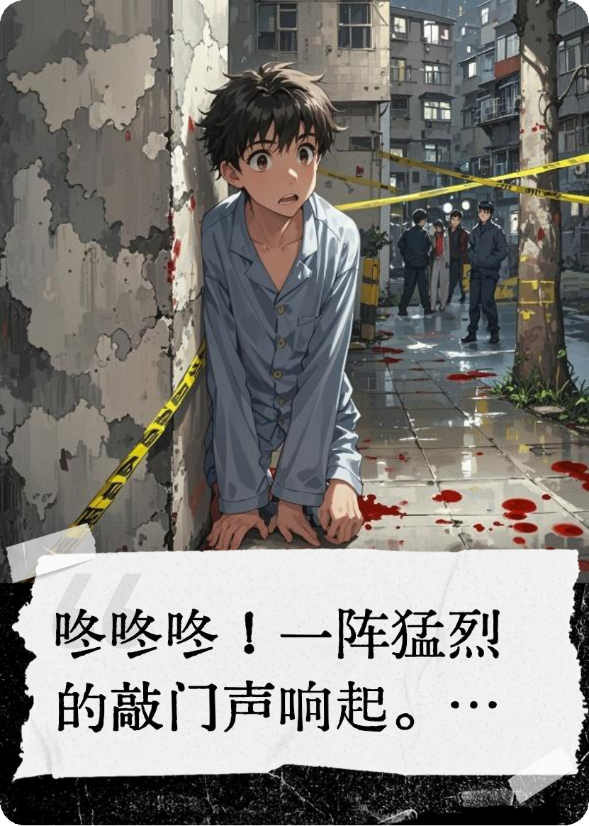保安半夜来敲门，还好我没有打开