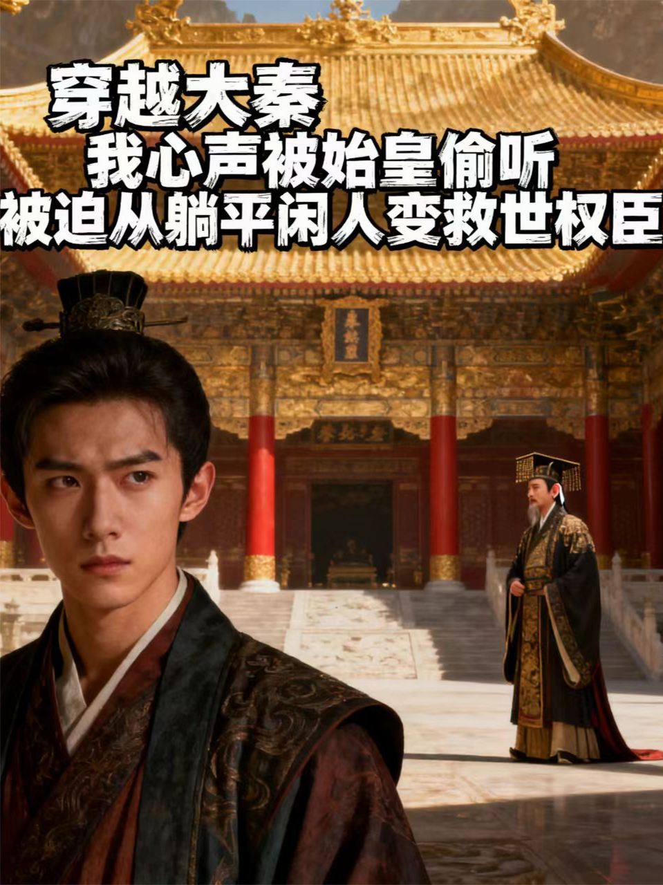 穿越大秦，我心声被始皇偷听，被迫从躺平变救世权臣！