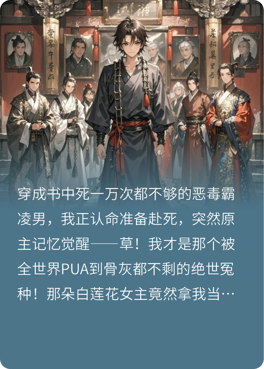 穿成恶毒男配后，我靠记忆黑料杀疯了