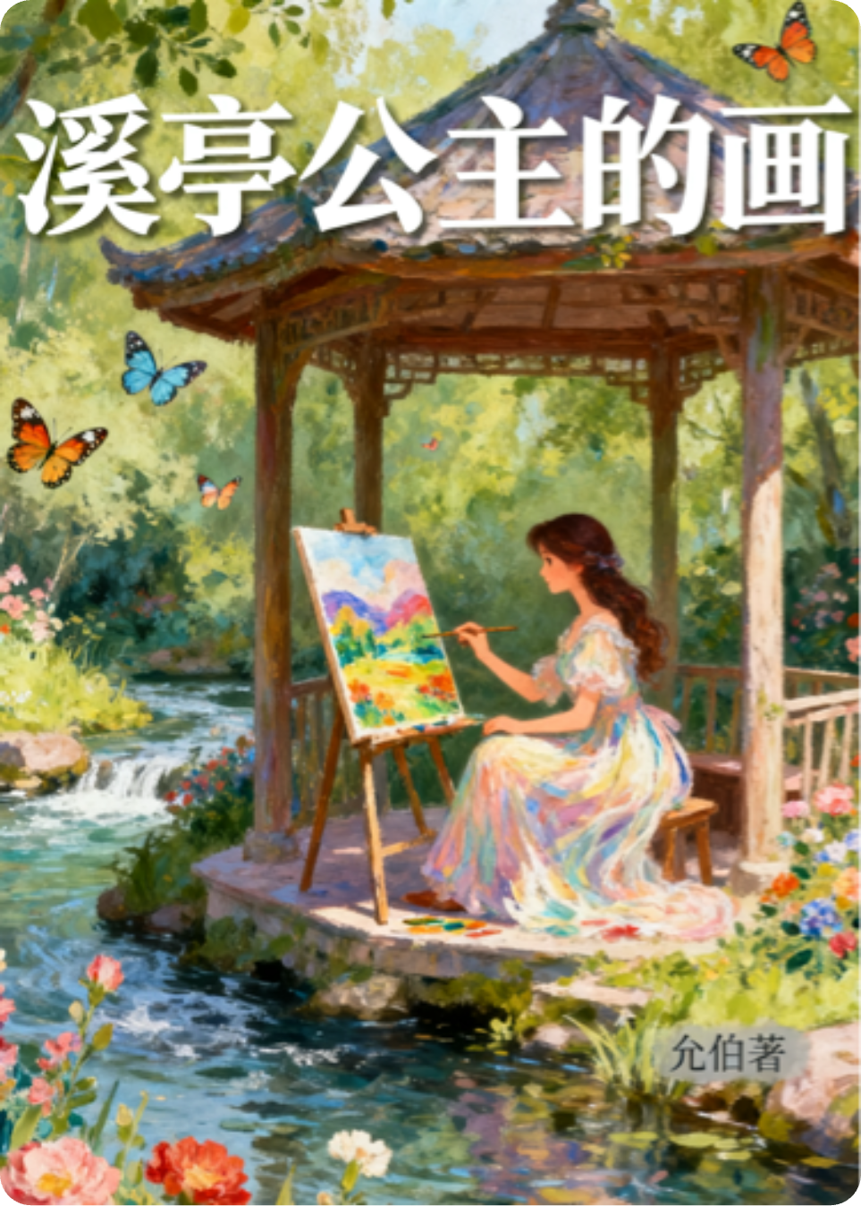 溪亭公主的画