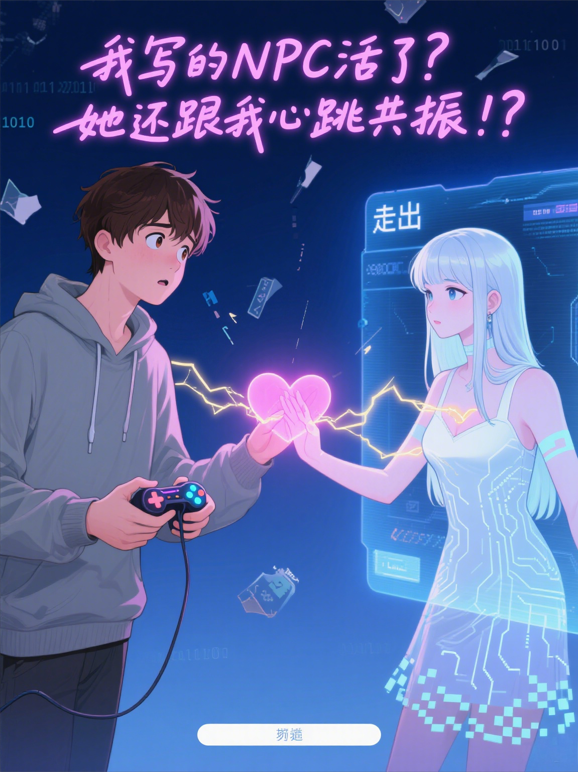 我写的NPC活了？她还跟我心跳共振！