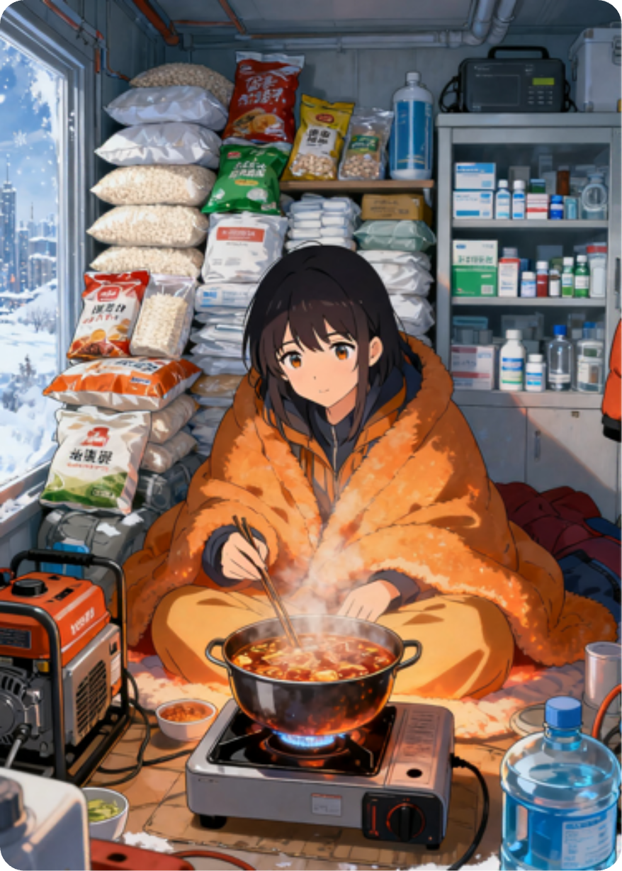 末世女强：从月光族到安全屋霸主