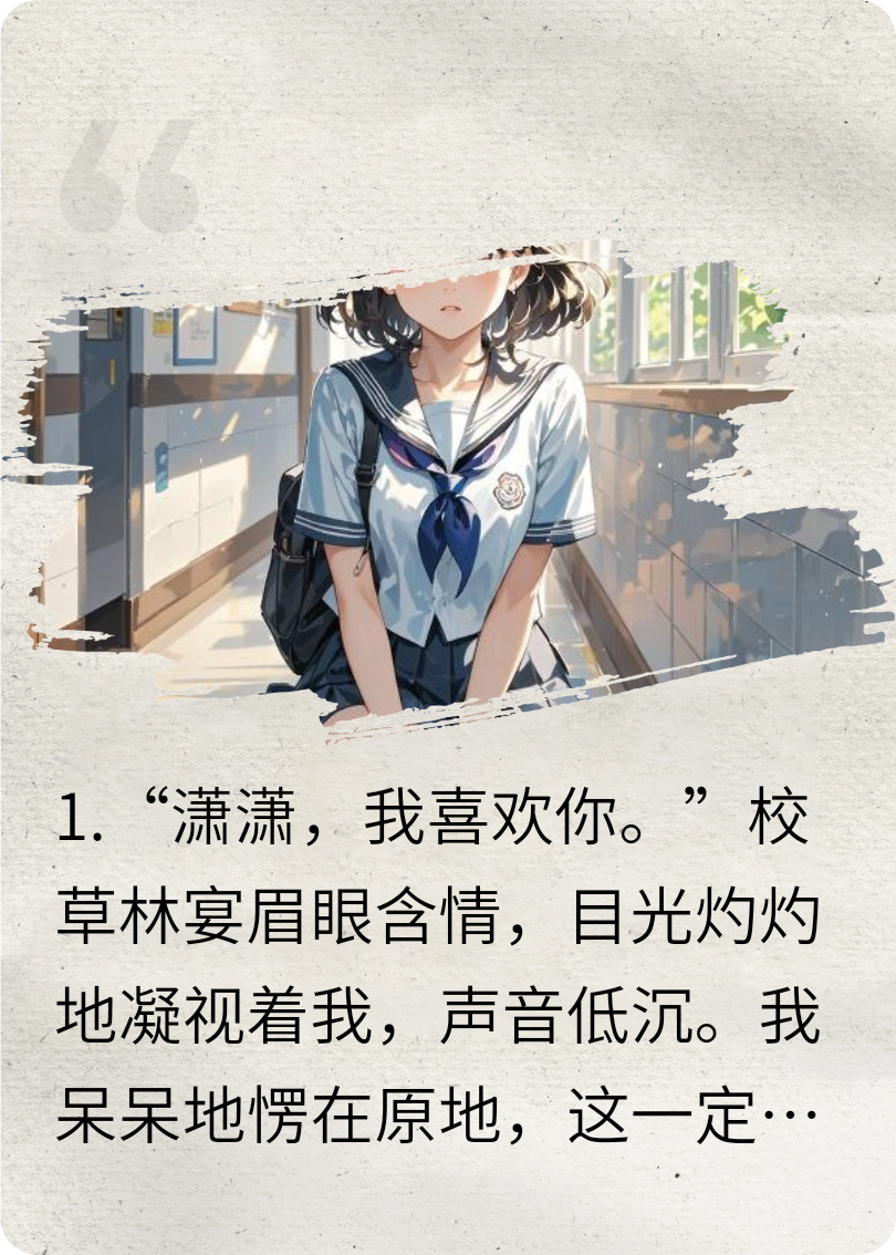 我被校草林宴表白了