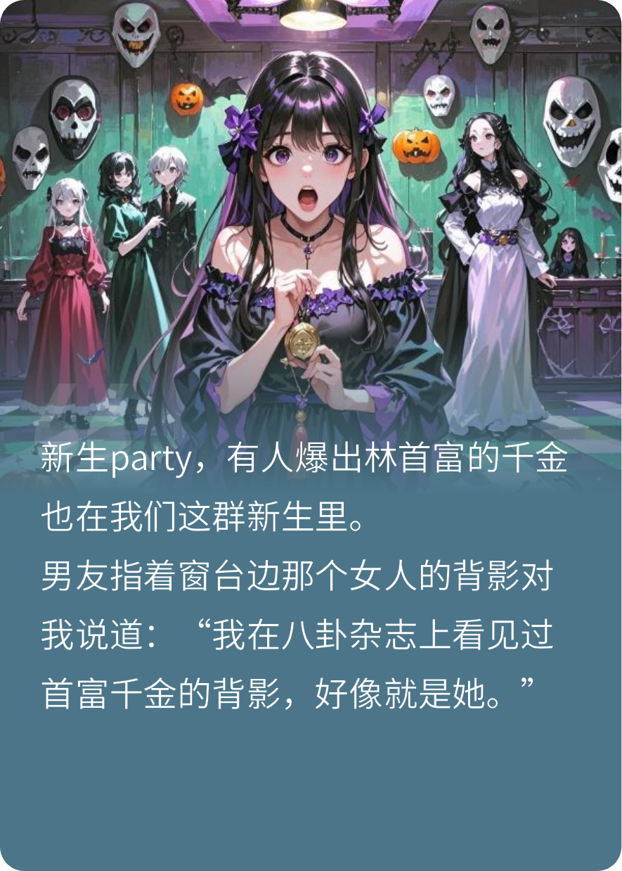 鬼节将至:假面千金