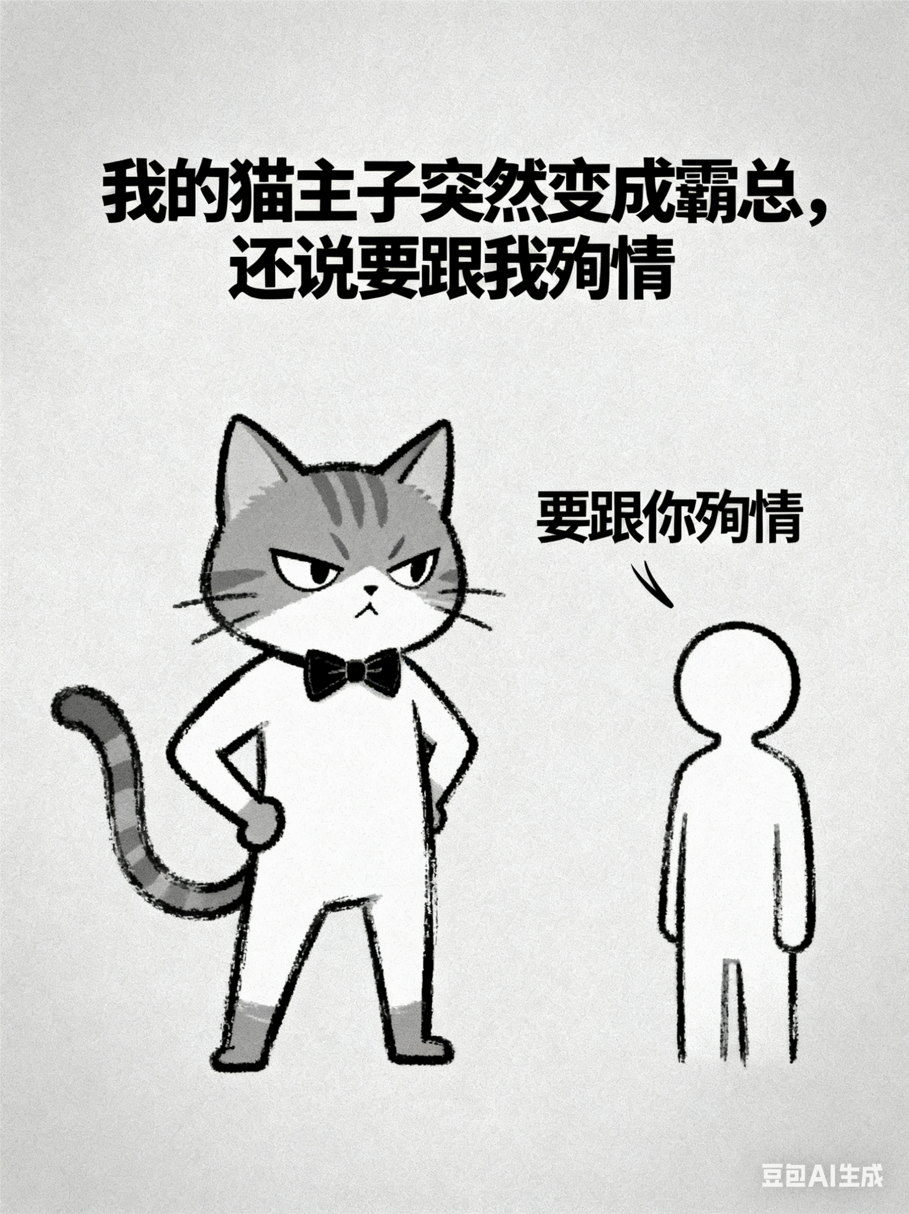 当我的猫主子突然变成霸总，还说要跟我殉情
