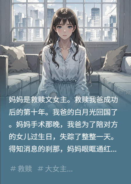 妈妈是救赎文女主，后来她杀疯了