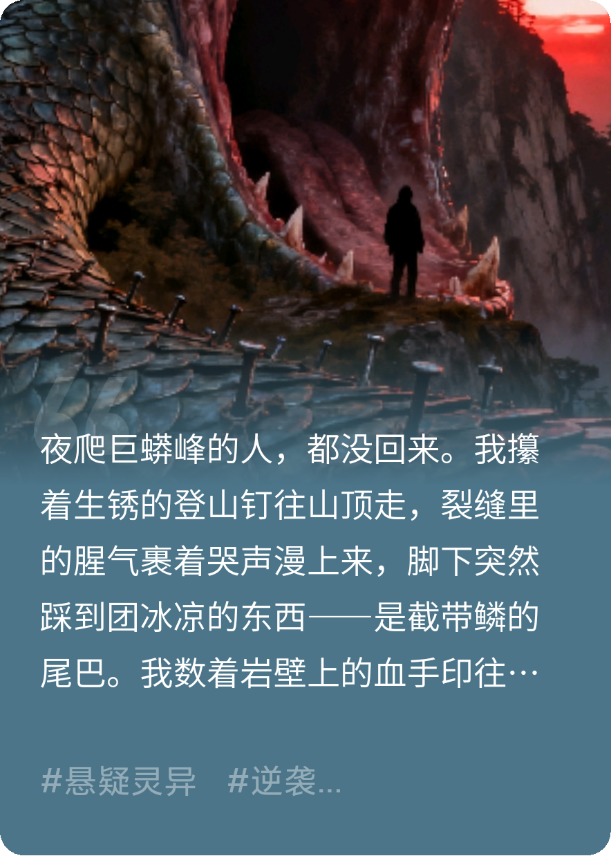 巨蟒峰化人录：血鳞与锈钉
