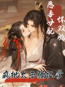 恶毒女配怀双胎，疯批太子强认爹