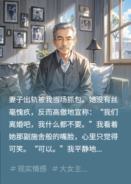 我同意净身出户后，她疯了